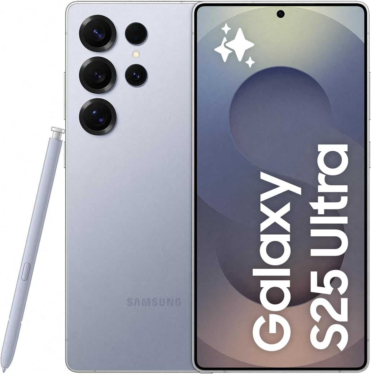 Samsung Galaxy S25 Ultra AI Smartphone, Galaxy AI, 12GB Memory, 512GB Storage, 200MP Camera, S Pen Included, Titanium Silverblue, 3 Year Manufacturer Extended Warranty (UK Version) - Image 2