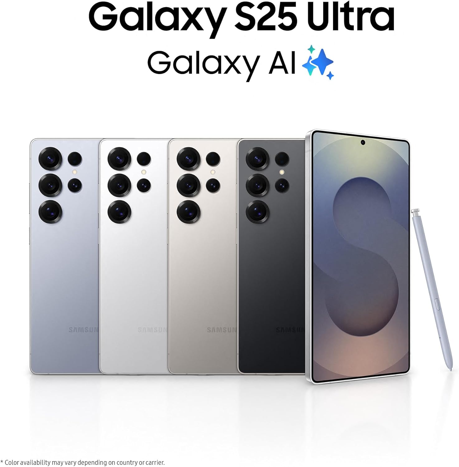 Samsung Galaxy S25 Ultra AI Smartphone, Galaxy AI, 12GB Memory, 512GB Storage, 200MP Camera, S Pen Included, Titanium Silverblue, 3 Year Manufacturer Extended Warranty (UK Version) - Image 4