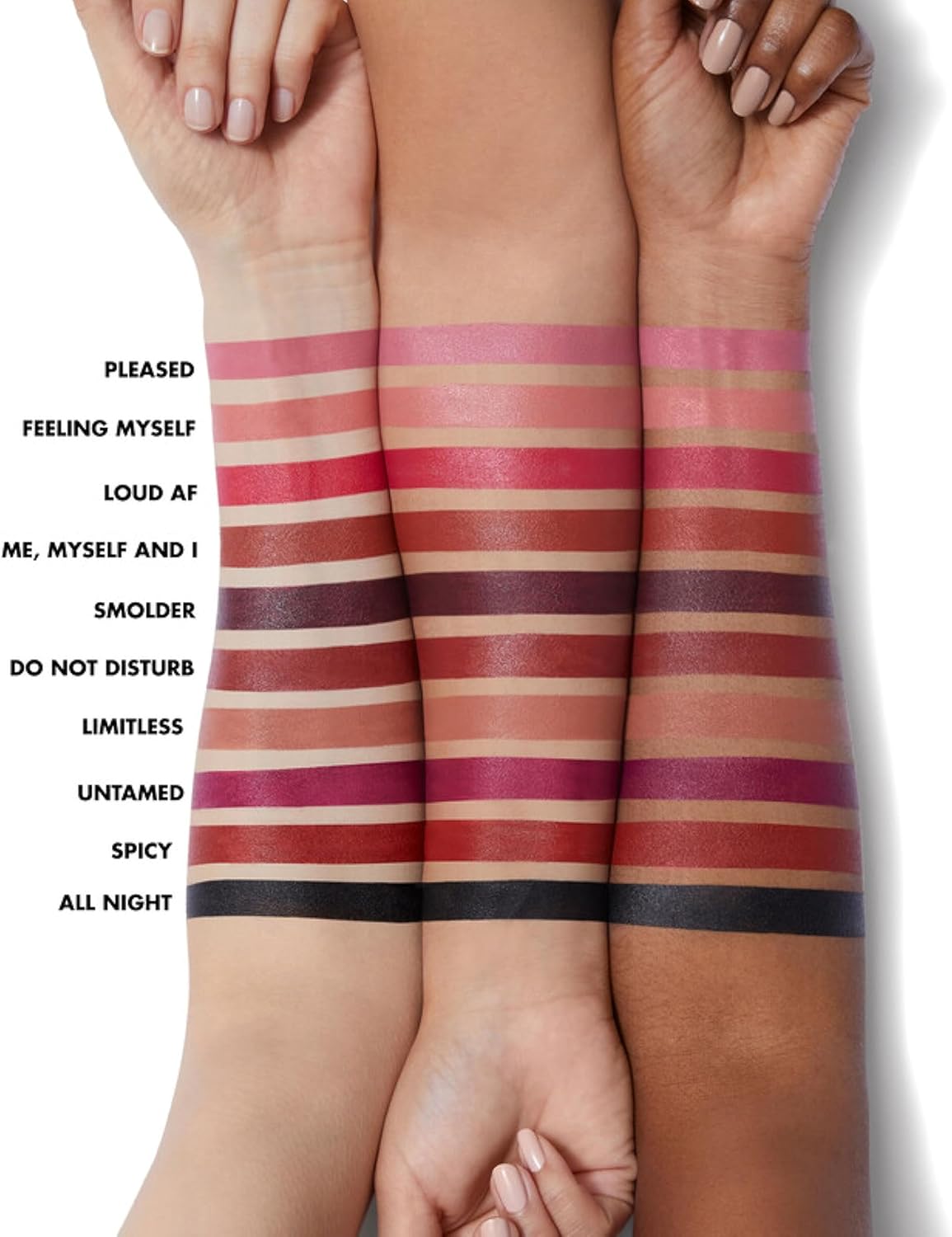 e.l.f. O Face Satin Lipstick, Richly Pigmented, Nourishing & Long-Lasting Creamy Lipstick, Infused With Jojoba, Vegan & Cruelty-Free, Own It - Image 5