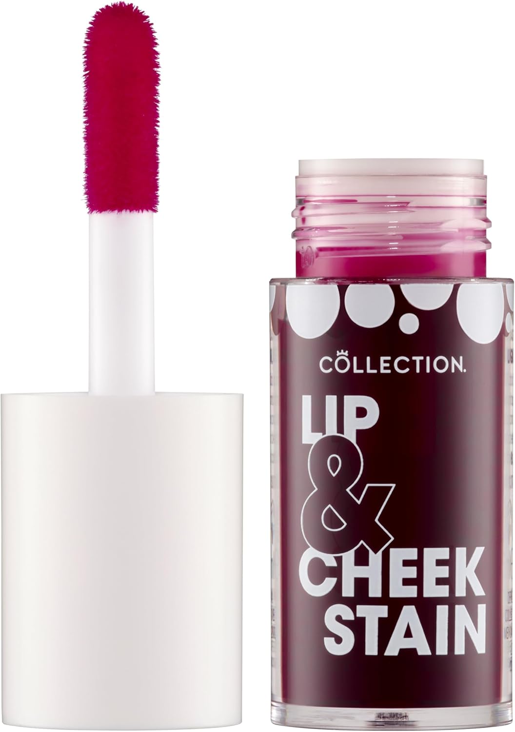 Collection Cosmetics 2 in 1 Lip & Cheek Stain, Long Lasting and Hydrating, For All Skin Types, Rosie, 5 ml (Pack of 1) - Image 3