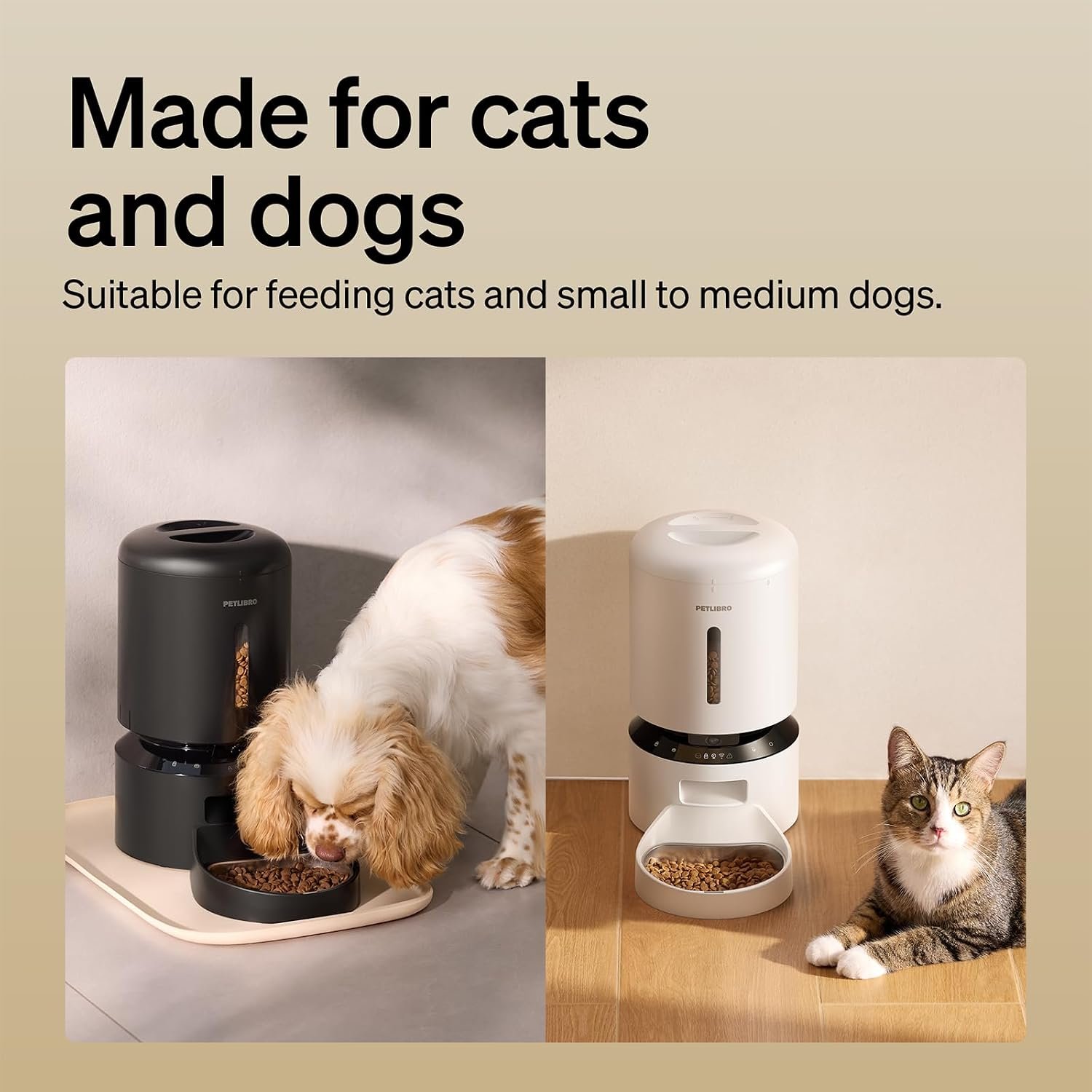 PETLIBRO Granary Automatic Cat Feeder with 1080p HD Camera, 5L White - Image 10