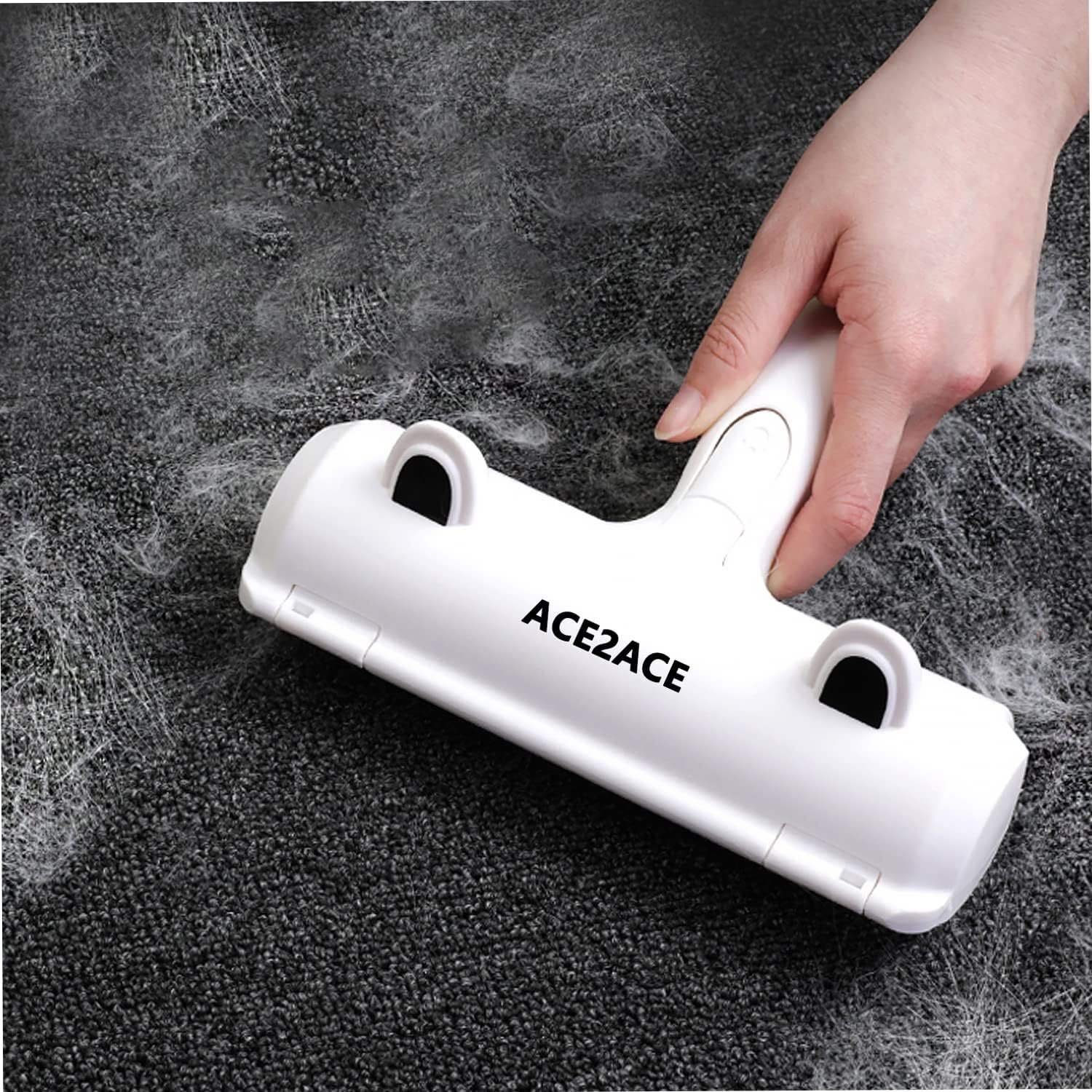 ACE2ACE Pet Hair Remover Roller, Reusable Animal Hair Removal Brush - Image 3